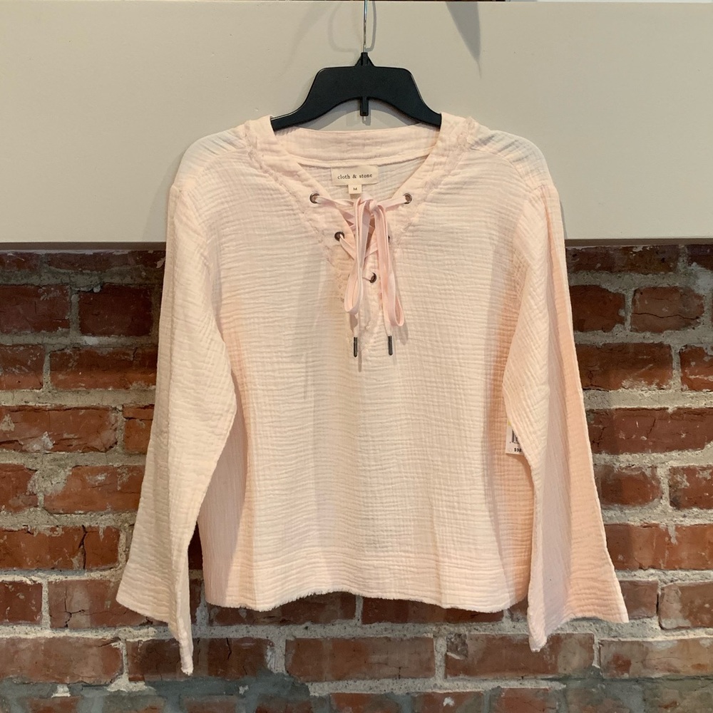 Cloth & Stone Muslim Top | Womens Size Medium